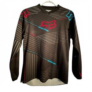 Fox Classic Black Outerwear Long Sleeve T-Shirt gently worn ages 12/14